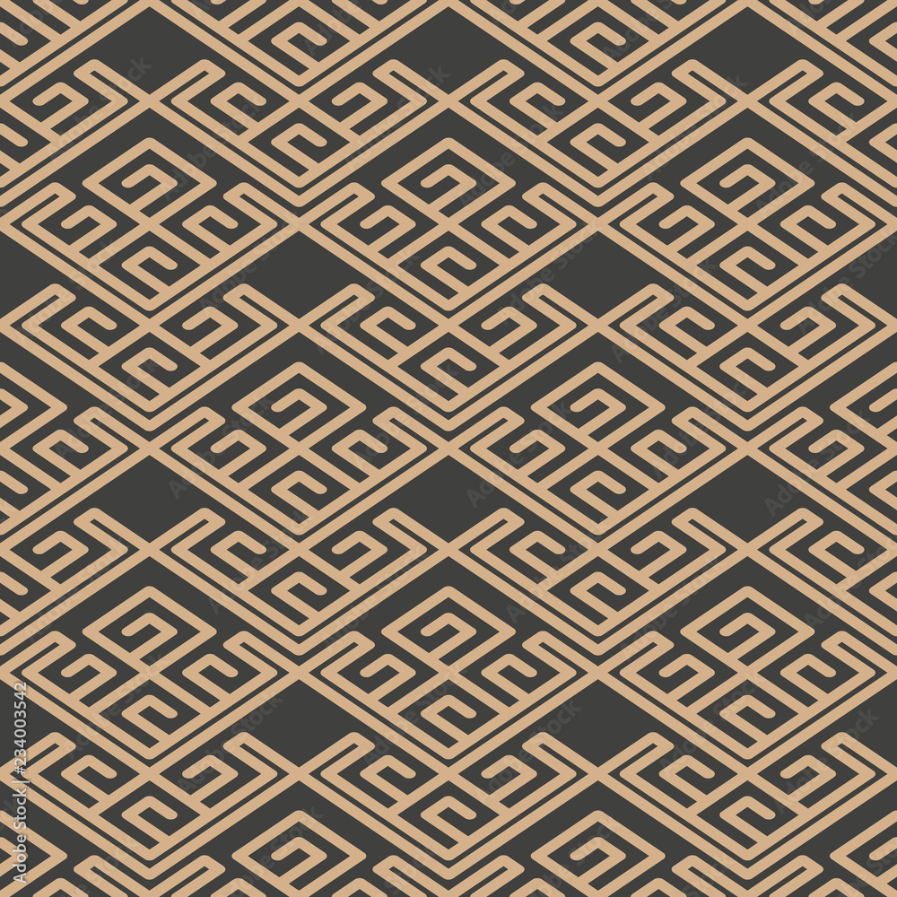 Vector damask seamless retro pattern background oriental geometry check spiral cross frame chian crest Vector damask seamless retro pattern background oriental geometry check spiral cross frame chian crest