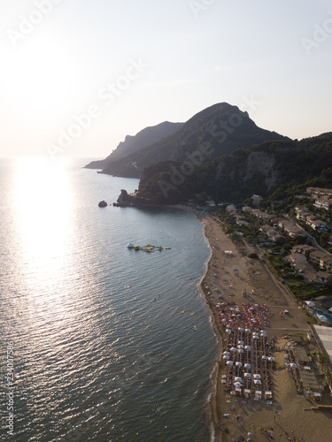 pazuzu beach corfu photo