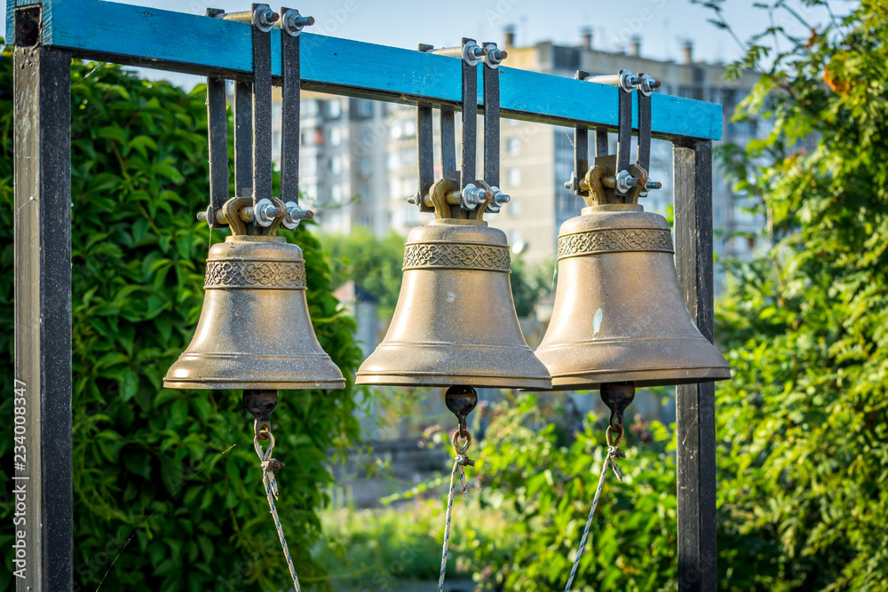 Obraz premium Church bronze bell