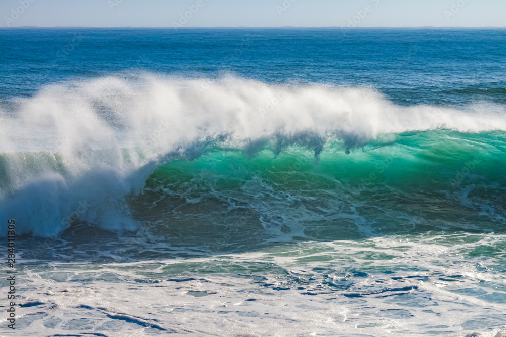 Large dangerous breaking wave Large dangerous breaking wave