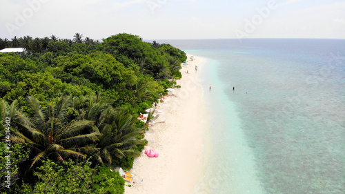 Ukulhas island in the Maldives