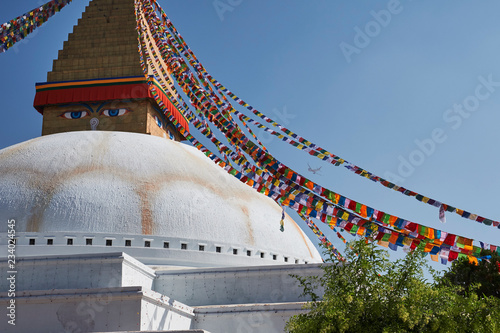 Bakthapur Boudnath Flugzeug Tourismus photo