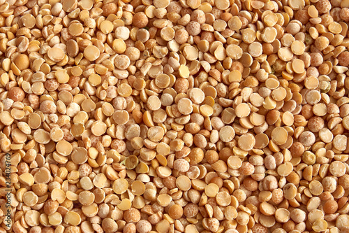 Raw dried peas background