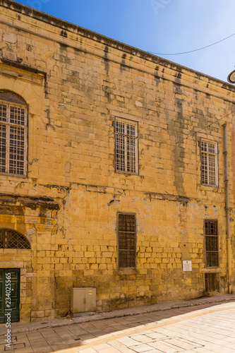 Birgu  Malta. Prison building  XV century