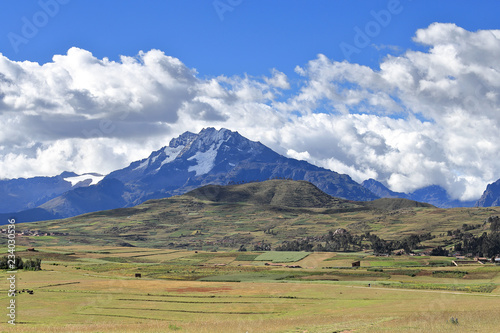 Andenlandschaft nahe Chinchero, nordwestlich von Cusco, Peru