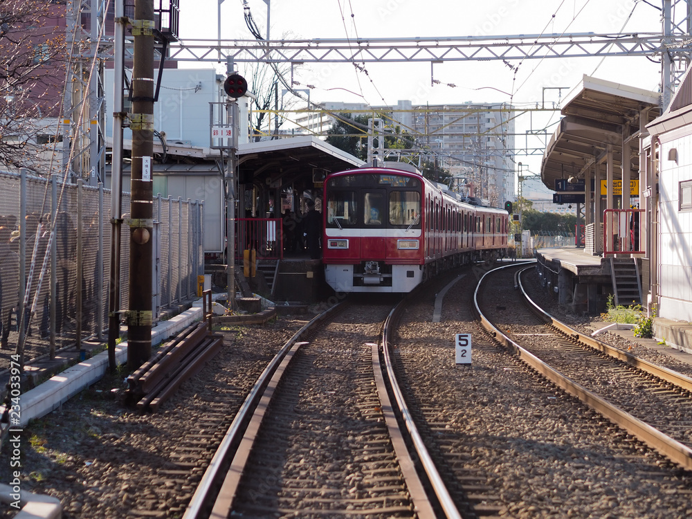 Obraz premium 電車