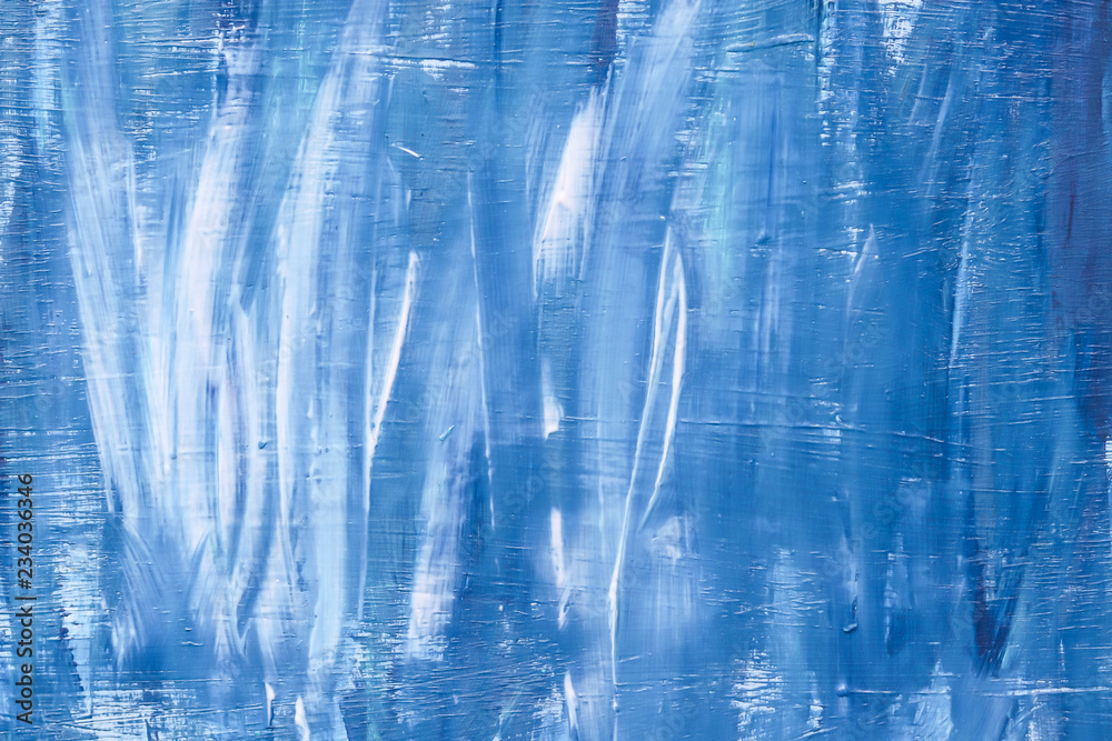 handmade blue white acrylic painted texture handmade blue white acrylic painted texture