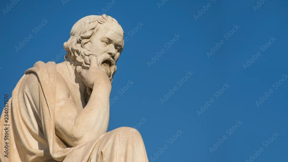 Close Up Of Ancient Greek Philosopher Socrates Close Up Of Ancient Greek Philosopher Socrates