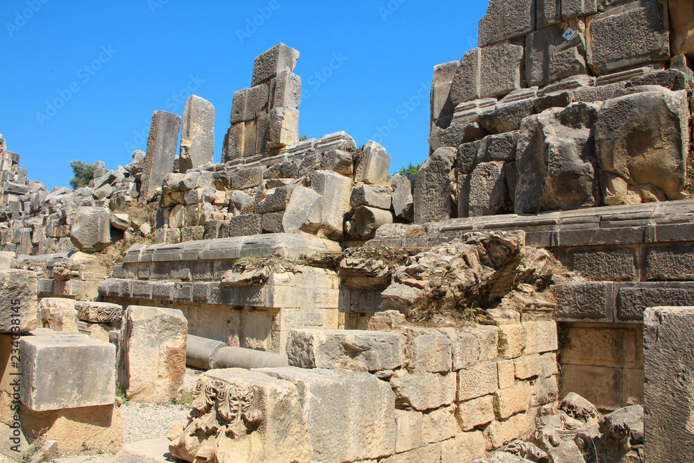 Ancient Greek-Roman amphitheatre in Myra, old name - Demre, Turkey