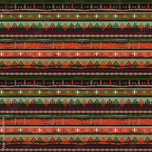 Ethnic boho seamless pattern