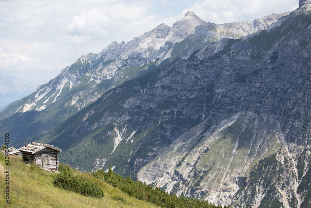 Obraz premium Berghütte
