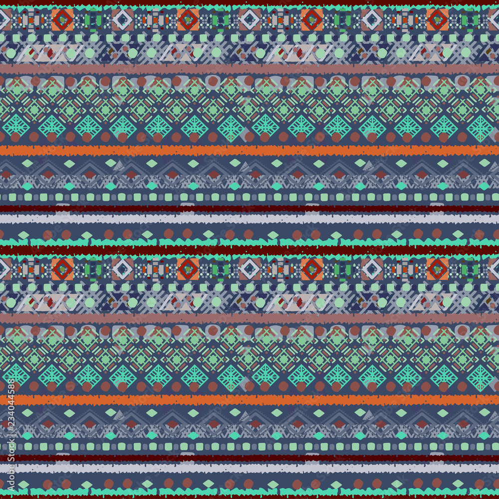 Ethnic seamless pattern