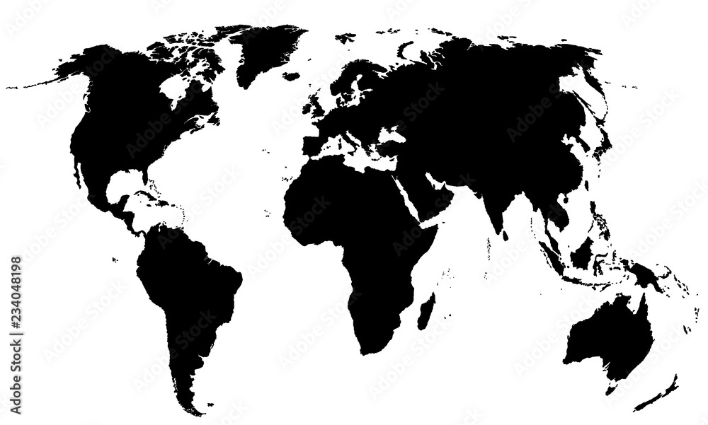 global world map