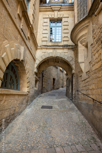  the picturesque city of Sarlat la Caneda in Dordogne Department  Aquitaine  France