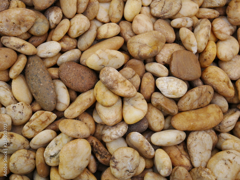 Obraz premium aroma stone floor,pebbles on the beach,rock and stone background