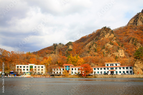 GuanMenShan scenic landscape architecture, China photo