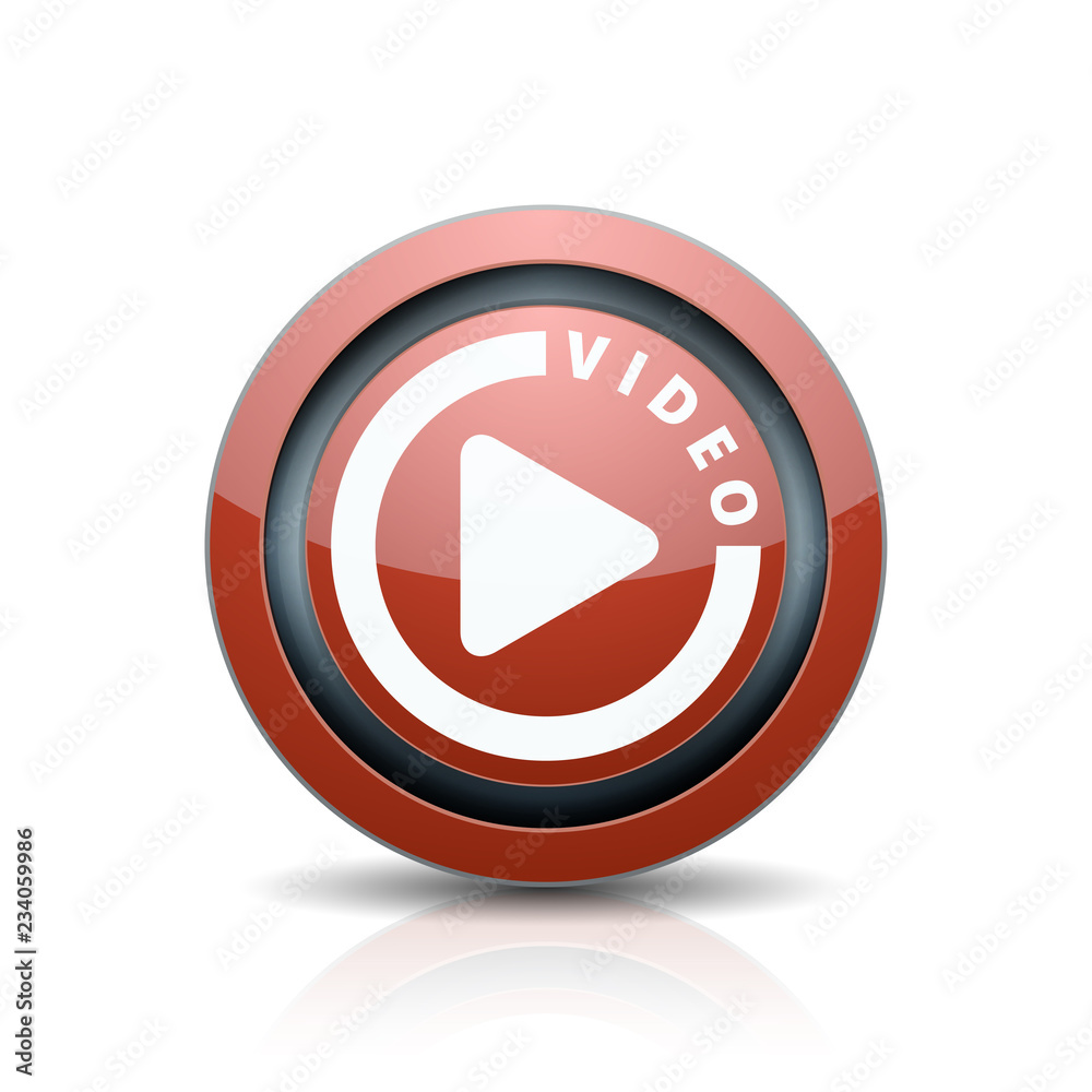 Play Video Button illustration Play Video Button illustration