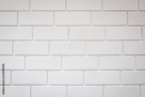 white brick wall texture background  space for design  background concept.