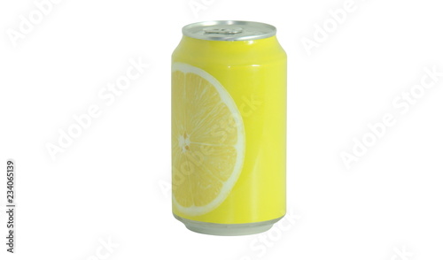 Refrigerante de limão em lata