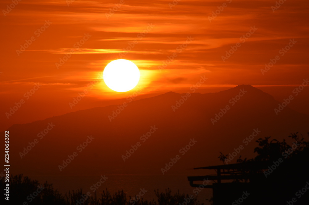 Tramonti, sole e nuvole