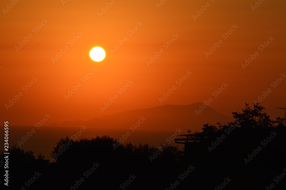 Tramonti, sole e nuvole