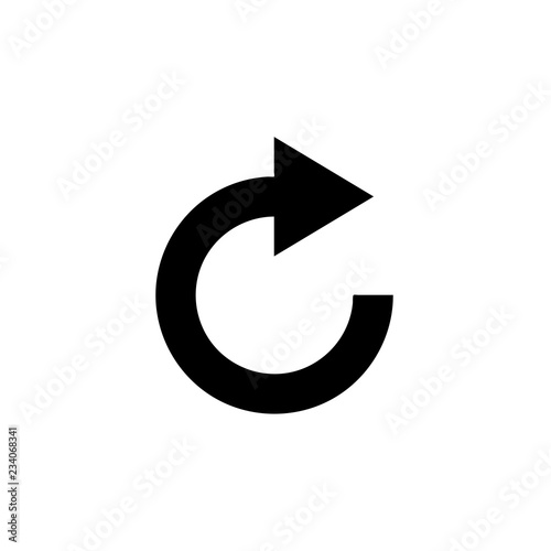 Free Download Refresh icon vector isolated on background. Trendy sweet symbol. Pixel perfect. illustration EPS 10. - GFXLoad