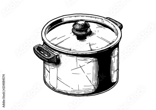 illustration of Stock pot