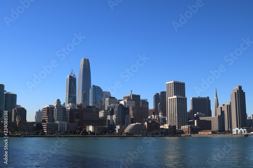 San Francisco, Ansicht von Fähre © arenak