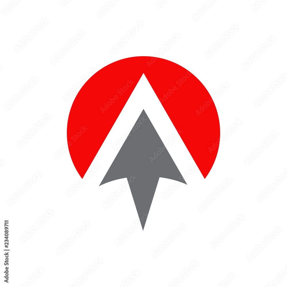 Arrow icon logo design vector template Arrow icon logo design vector template