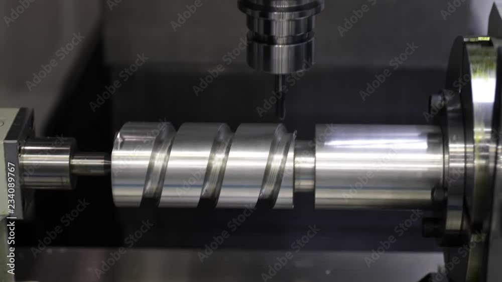Metalworking CNC milling machine. Metalworking CNC milling machine.