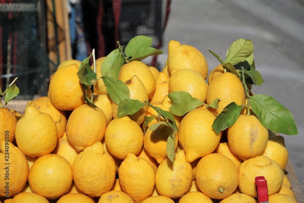 Sicilian lemons, Italy