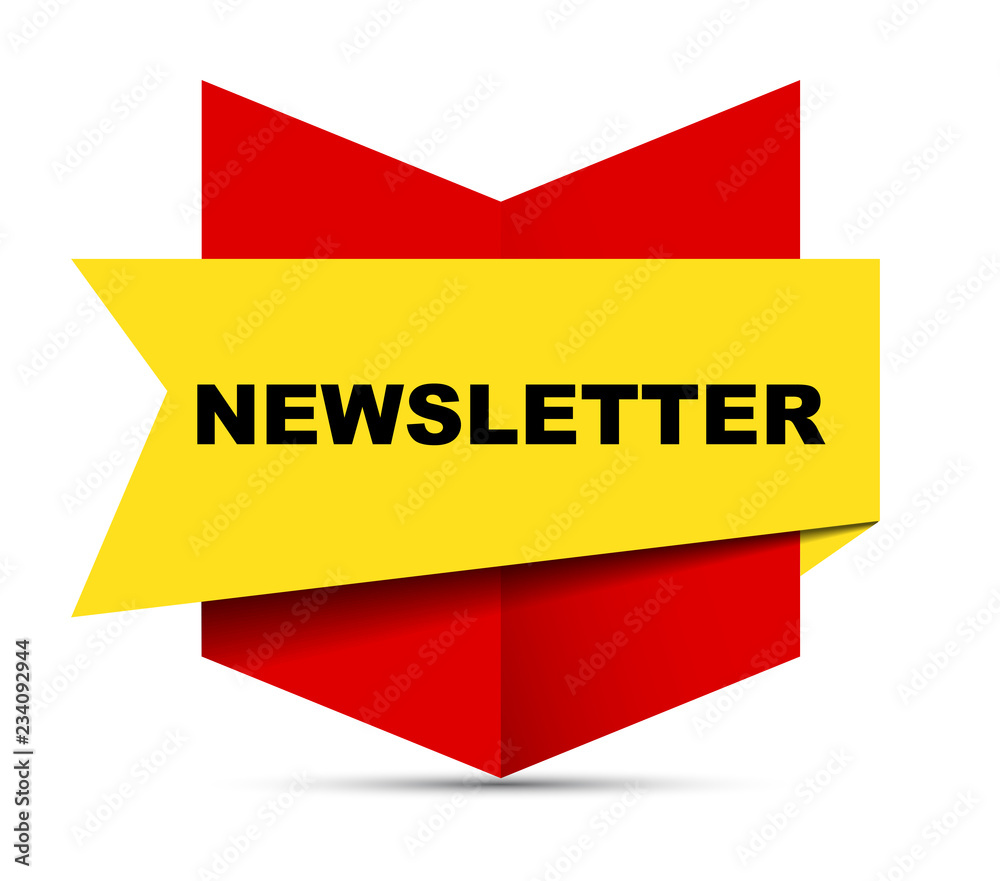 red vector banner newsletter red vector banner newsletter