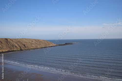 beach in winter