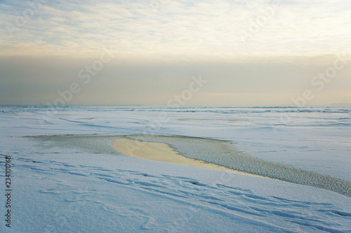 Winter landscape. Good for Christmas background