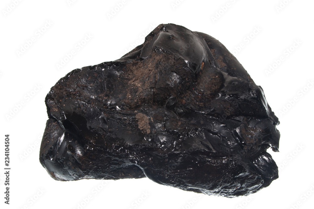 Obraz premium tar isolated on white background