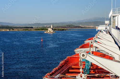Tableau sur toile arriving in olbia