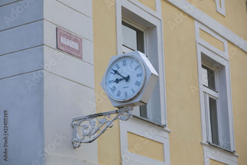 Old clock in Franzensbad