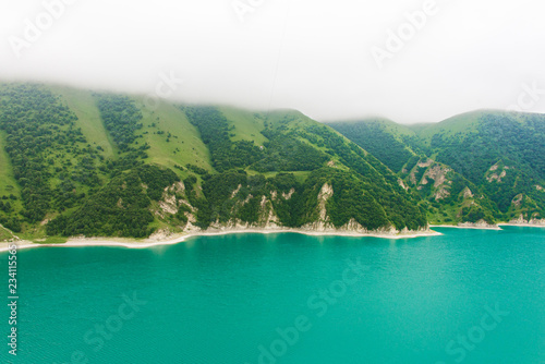 Chechnya, Ichkeria, lake Kezenoyam, Caucasus