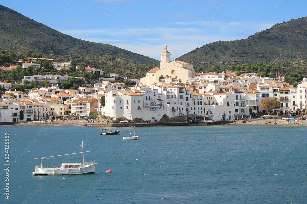 The picturesque coastal village of Cadaques, Costa Brava, Spain