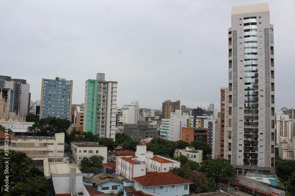 Naklejka premium BELO HORIZONTE MINAS GERAIS BRAZYLIA