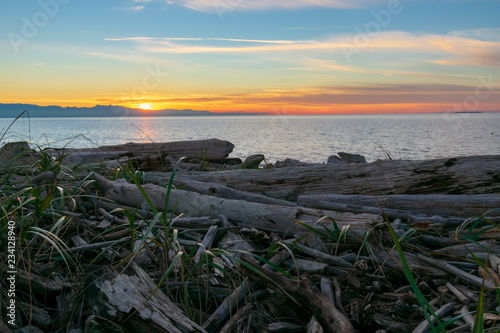 Whidbey Island Sunset photo