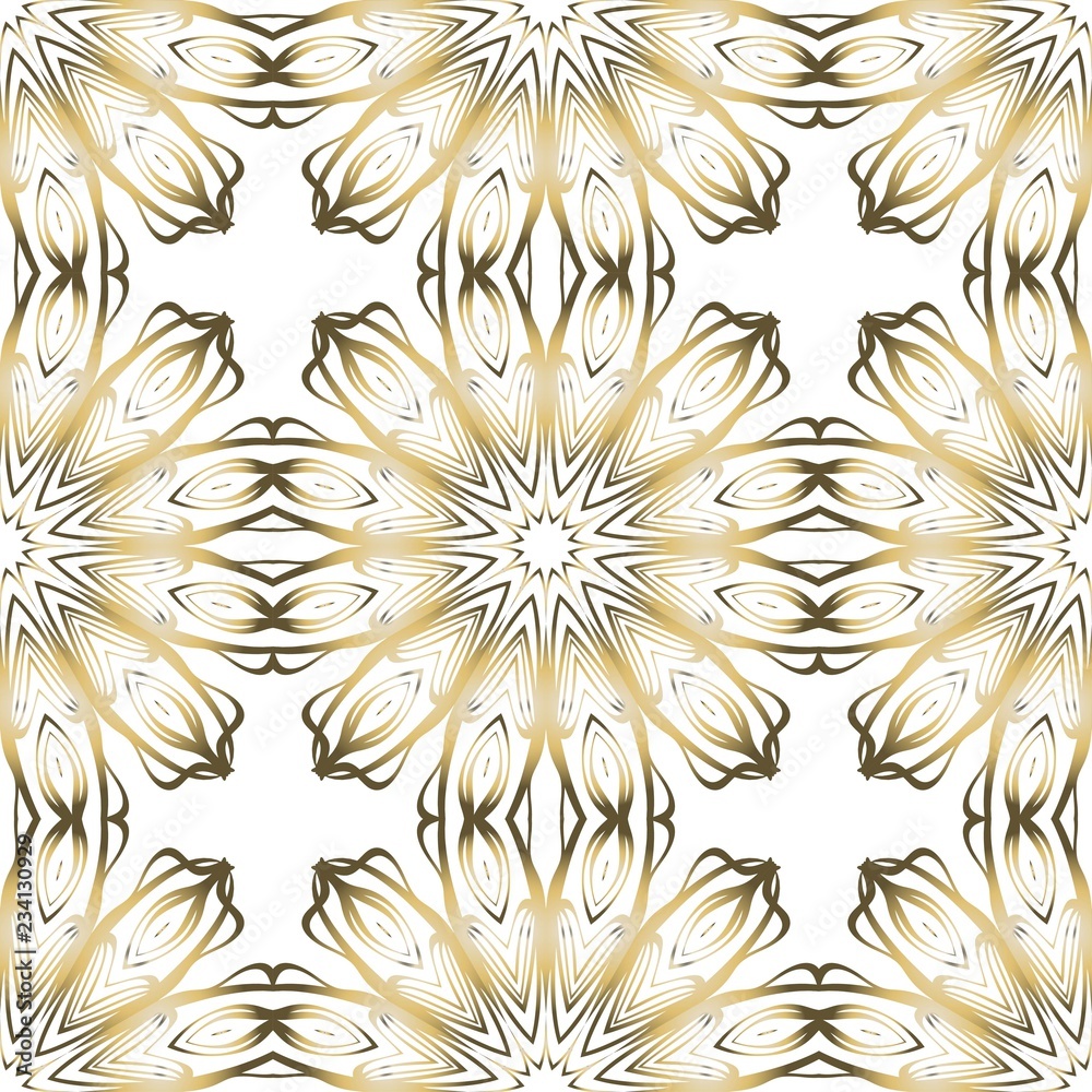 Design for square fashion print. For pocket, shawl, textile, bandanna. Seamless floral pattern. Vector illustration. Design for square fashion print. For pocket, shawl, textile, bandanna. Seamless floral pattern. Vector illustration.