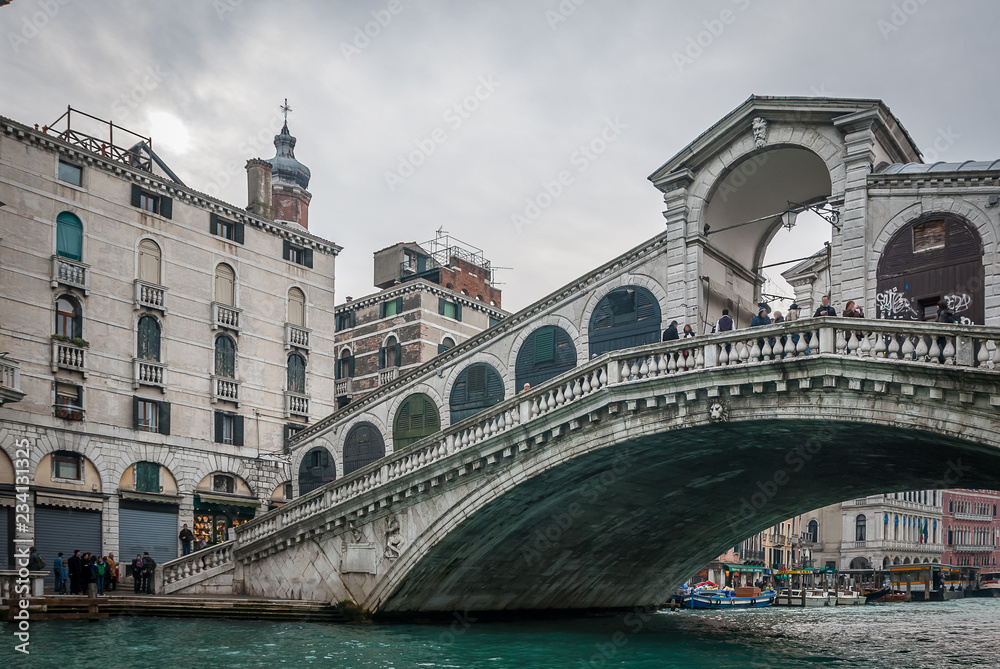 Bridges in the city of Venice