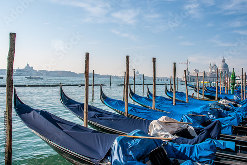 Gondolas in the city of Venice © Marlene Vicente