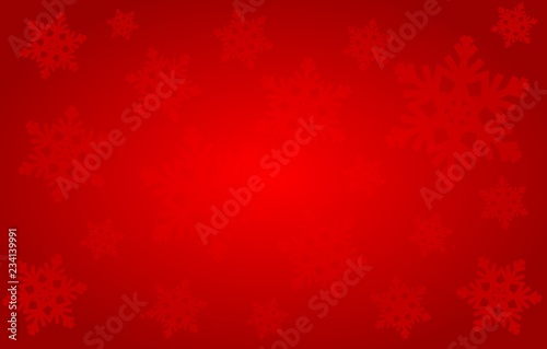 christmas background with snowflakes