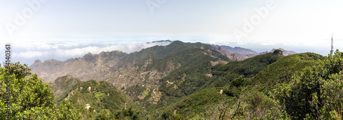 Panorama vom Anaga Gebirge - Teneriffa