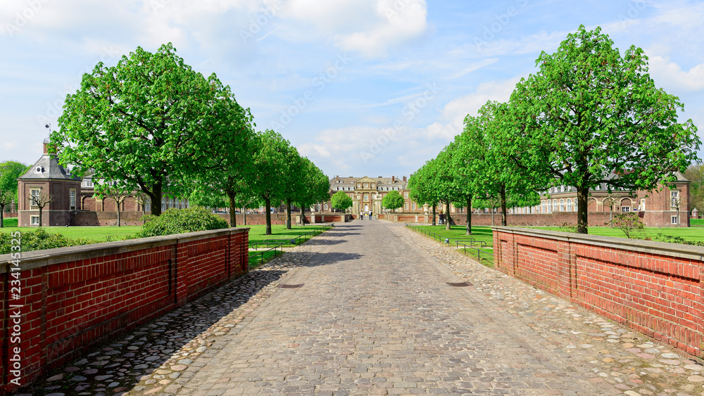 Zufahrt Schloss Nordkirchen