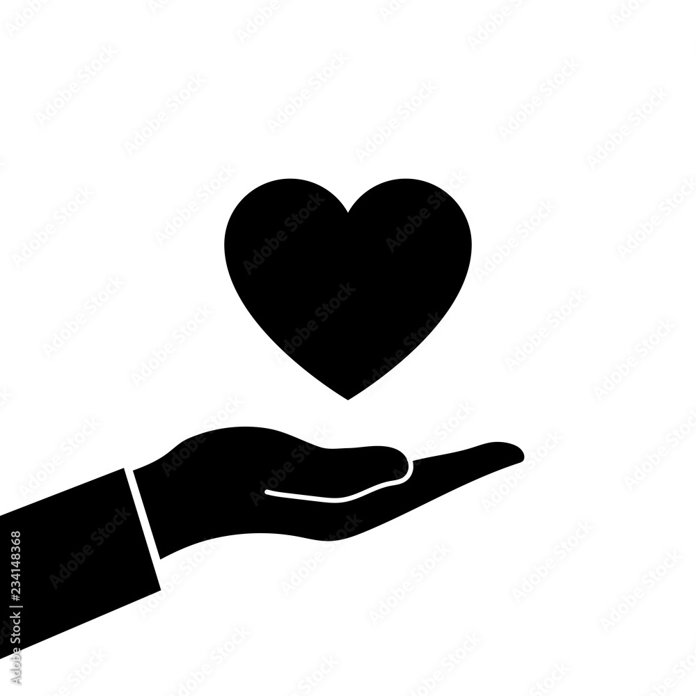 Heart in hand Heart in hand