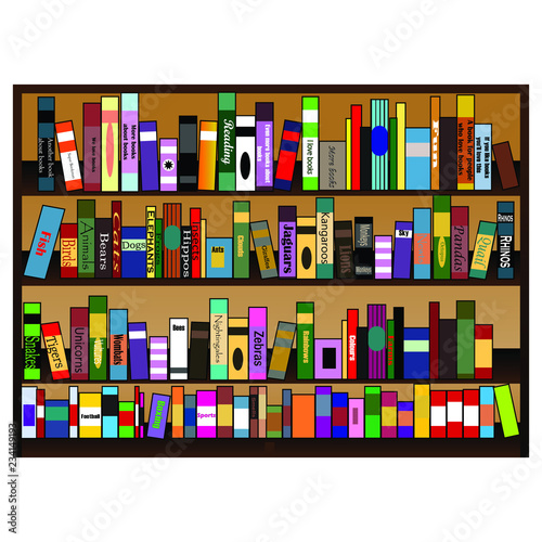 Bookshelf for people who love books