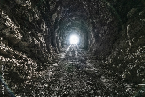 Licht am Ende eines Tunnels